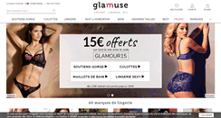 Desktop Screenshot of glamuse.com